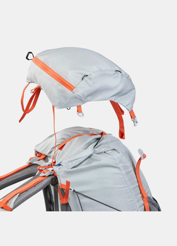 Женский Туристический Рюкзак для Трекинга MT900 (45л + 10л) 65 x35 x 30см с Дождевиком Серый FORCLAZ (342966927)