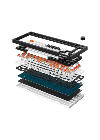 Клавіатура Asgard Valhalla MK160B Pro 75 RGB Wireless/Bluetooth/USB Black (MK160B Pro) GAMEPRO Asgard Valhalla MK160B Pro 75 RGB Wireless/Bluetoo (377856657)