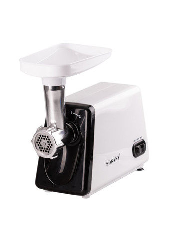 Электрическая мясорубка для фарша электромясорубка для дома мощная 2500 Вт с насадками Белая SK-312 Sokany (369143368)