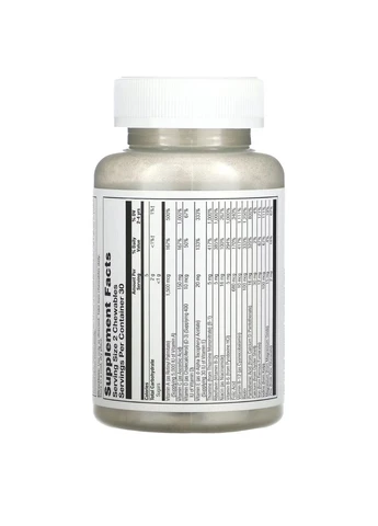 Мультивитамины для детей 60 жевательных таблеток kids vitamins and minerals Solaray (381098847)