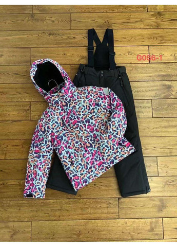 Зимовий гірськолижний термо костюм комбінезон на дівчинку 128-164 Dizumer No Brand (369735419)