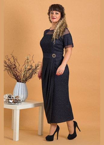 Синее платье 14274 Alenka Plus