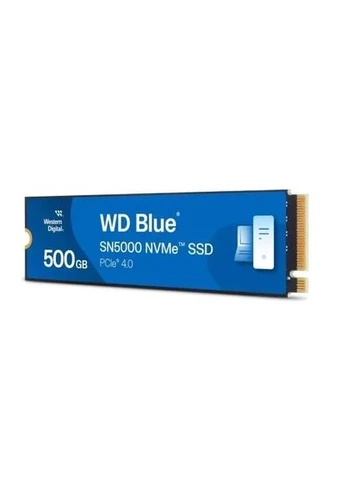 Твердотільний накопичувач SSD 500Gb, Blue SN5000, PCI-E 4.0 x4, M.2 2280, 3D TLC, 5000/4000 МБ/с (WDS500G4B0E) WDS500G4B0E Western Digital (395336610)