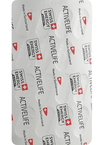 Витамины в капсулах для общего укрепления организма ActiveLife 30шт (910572-9908691) Swiss Energy (368632119)