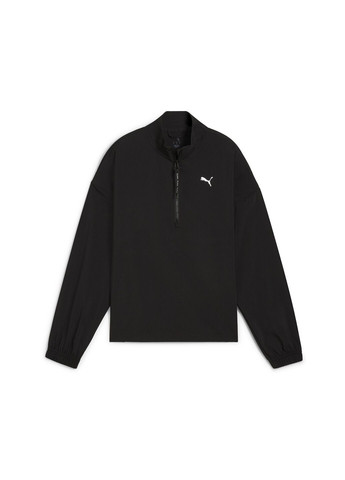 Черная демисезонная куртка strong woven jacket women Puma