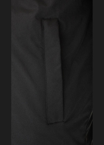 Чорна зимня куртка однотонна чоловіча 9912 shop (2000999148606) Demos