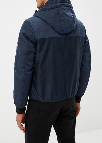 Темно-синяя демисезонная куртка Tom Tailor