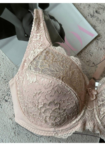 Пудровий бюстгальтер м'який на чашку d пудра Acousma