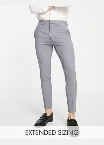 Серые кэжуал летние брюки Asos