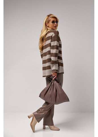 Бронзовый джемпер 2524 черный песок Triko Bakh