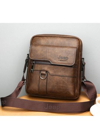 Чоловіча сумка планшет екошкіра чорна через плече ProDobro (365255089)