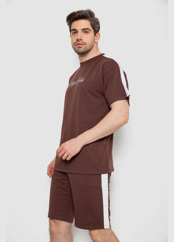 Темно-коричневый летний костюм мужской повседневный Avesta 238R1569