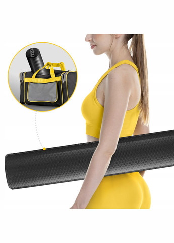 Массажный ролик CARE+ EVA 90 x 15 см (валик, роллер) Black () 4FIZJO P-5907739310781 (275095713)