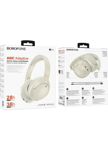 Гарнітура BO31 Prestige Milky White (6941991113017) Borofone (329059834)