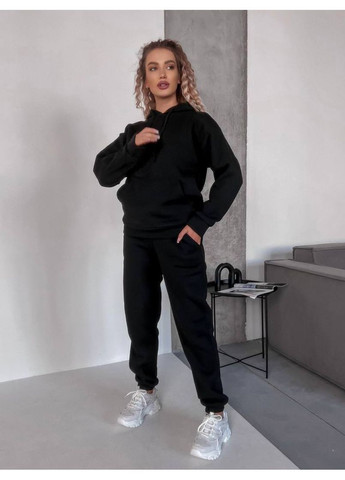 Жіночий спортивний костюм на флісі з капюшоном Fashion (367833502)
