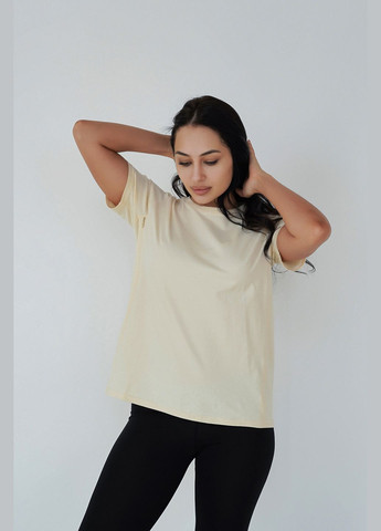 Футболка для беременных и кормящих с секретом кормления цвета экрю Мамин Дім - (332522865)