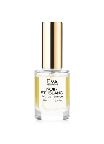 Парфюмерная вода для женщин Noir et blanc 10 мл (01010100202) Eva Cosmetics (349754784)