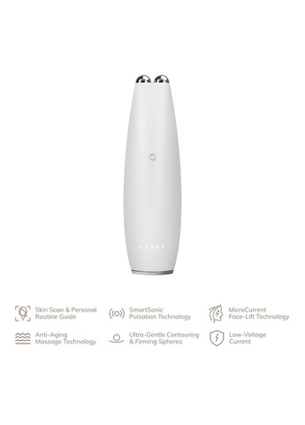 Микротоковая ручка для подтяжки лица MicroCurrent Face-Lift Pen 6в1 white GESKE (341526161)