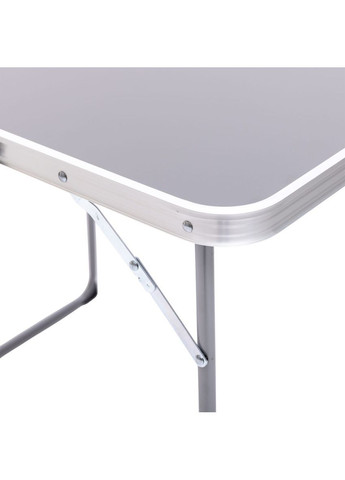 Складной стол для пикникасерый компактный столик для дачи и отдыха на природе 75x55 см ProDobro (364190059)