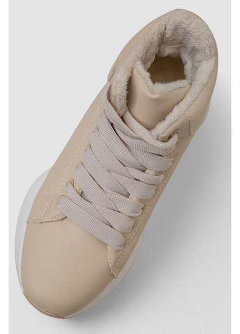 Кроссовки женские зимние на меху,, 248RXM22 Ager бежевые всесезоны (369973438)