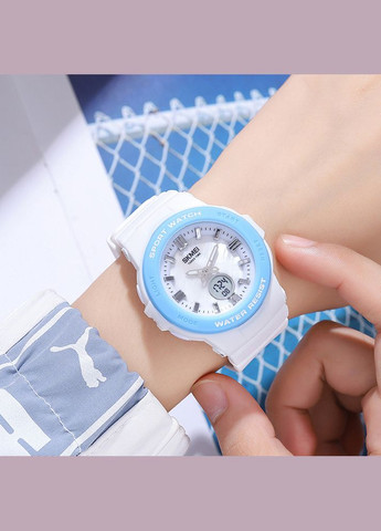 2125WT White SALE кварцевый спортивный, сasual Skmei (324089512)