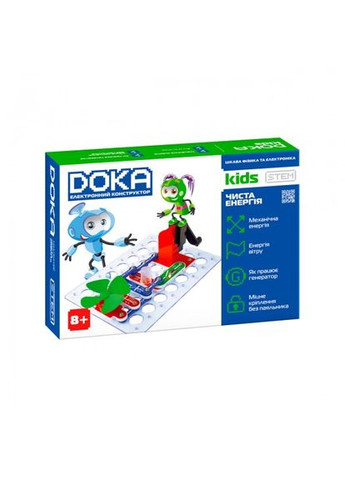 Конструктор электронный "ЧИСТАЯ ЭНЕРГИЯ" DOKA (315154144)