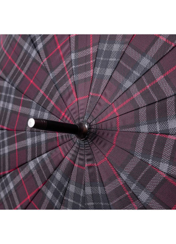 Красный классический зонт-трость полуавтомат из полиэстера 16 спиц диаметр 117 см hp-23-4r Yiwu (369142732)