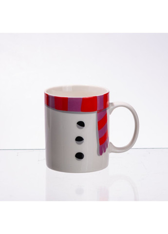 Набор фарфоровой чашки с пиалой Snowman 350 (мл) чашки на подарок новогодний для чая и кофе Yiwu (370801153)