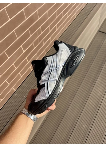 Белые демисезонные кроссовки мужские asics gel nimbus 10.1 black white асикс гель белые No Brand