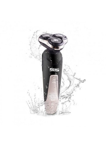 Электробритва для мужчин роторная для влажного и сухого бритья с плавающими головками водонепроницаемая. DSP (297442972)