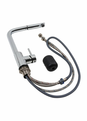 Смеситель кухонный с выдвижной воронкой C698 хром Valeso (336937261)