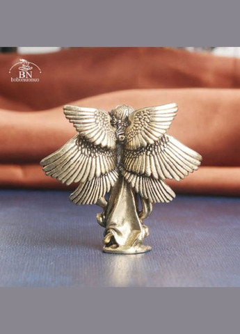 Ретро настільна прикраса мідна статуетка ангела Бога Кохання з шістьма крилами No Brand (292260643)