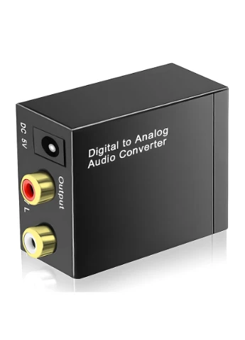 Цифро-аналоговый преобразователь аудио DAC-03(2), ЦАП из Toslink (SPDIF) и Коаксиала на RCA Addap (376267525)