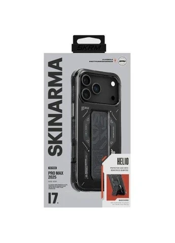 Чохол-накладка Helio (Mag-Charge + Grip-Stand) iPhone 17 Pro Max (6.9") graphite SkinArma (392165113)