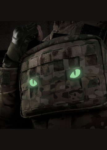 Нашивка Tiger Eyes Laser Cut (пара) Multicam M-TAC (315047908)