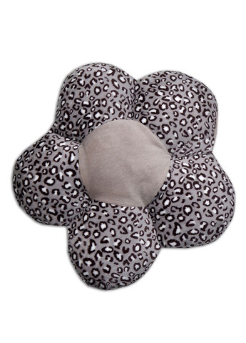 Подушка декоративная флисовая Ромашка I-477 леопардовый принт 50х50 см Ярослав (319340066)