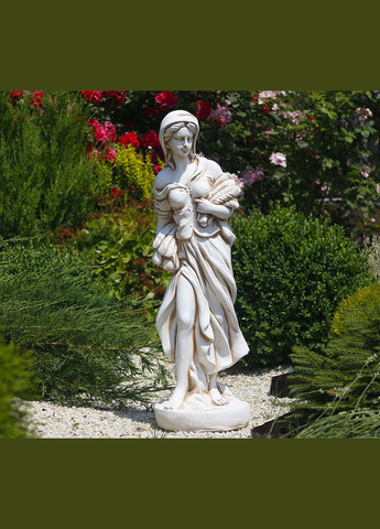 Садова фігура Богиня Осені 82х24х24 см (ССП12039 Крем) Гранд Презент (284419185)