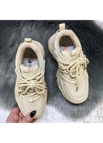 Молочні осінні кросівки дитячі для дівчинки Jong Golf