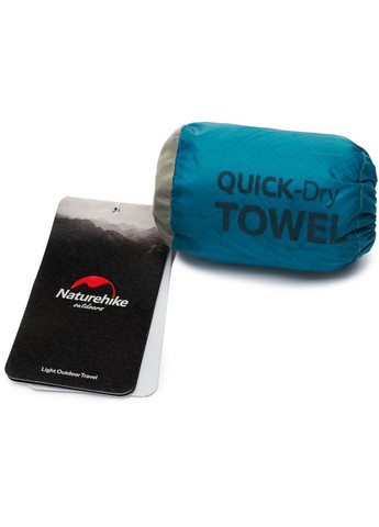 Рушник MJ01 Ultralight NH19Y001-J, 80 см х 40 см, смарагдовий Naturehike комбінований