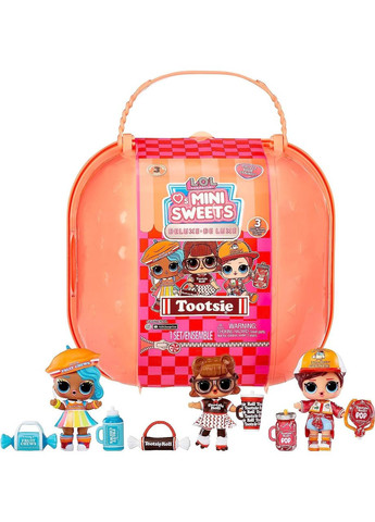 Ігровий набір із 3 ляльками L.O.L. Surprise! Loves Mini Sweets S3 Deluxe Tootsie- з 3 ляльками MGA Entertainment (283302107)