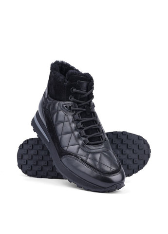 Чоловічі Черевики M833X-01-D01/MU5MОЗ24-25 Чорний Замша MIRATON (368527395)