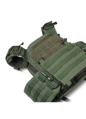 Передняя панель на плитоноске PRO. Cordura 1000. Олива Ukrarmor (329741157)