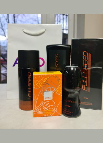 Набор Full Speed XXL для него (100 мл/30/250/150/50)+ подарочный пакет Avon (316450585)