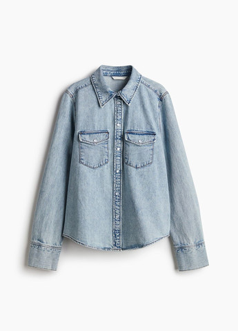 Голубой рубашка H&M