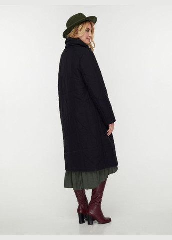 Чорне демісезонне Пальто Хіна Mirage