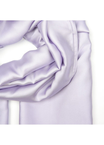 Палантин женский однотонный атлас фиолетовый КРИСТАЛ LuckyLOOK 723-481 (326487874)