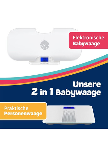 Універсальні підлогові/дитячі ваги 2 в 1 комбінований HomeKidsWorld Amazon (361162110)