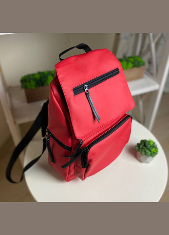 Жіночий червоний рюкзак з екошкіри Love & Live red No Brand (293943092)