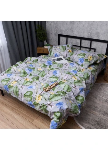 Комплект постельного белья Бязь Gold Люкс King Size 220x240 наволочки 2х50х70 (MS-820014141) Moon&Star Jungle Bloom (400230259)