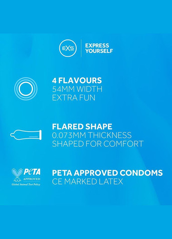 Презервативы Mix Flavoured, 48 шт. EXS (335863269)